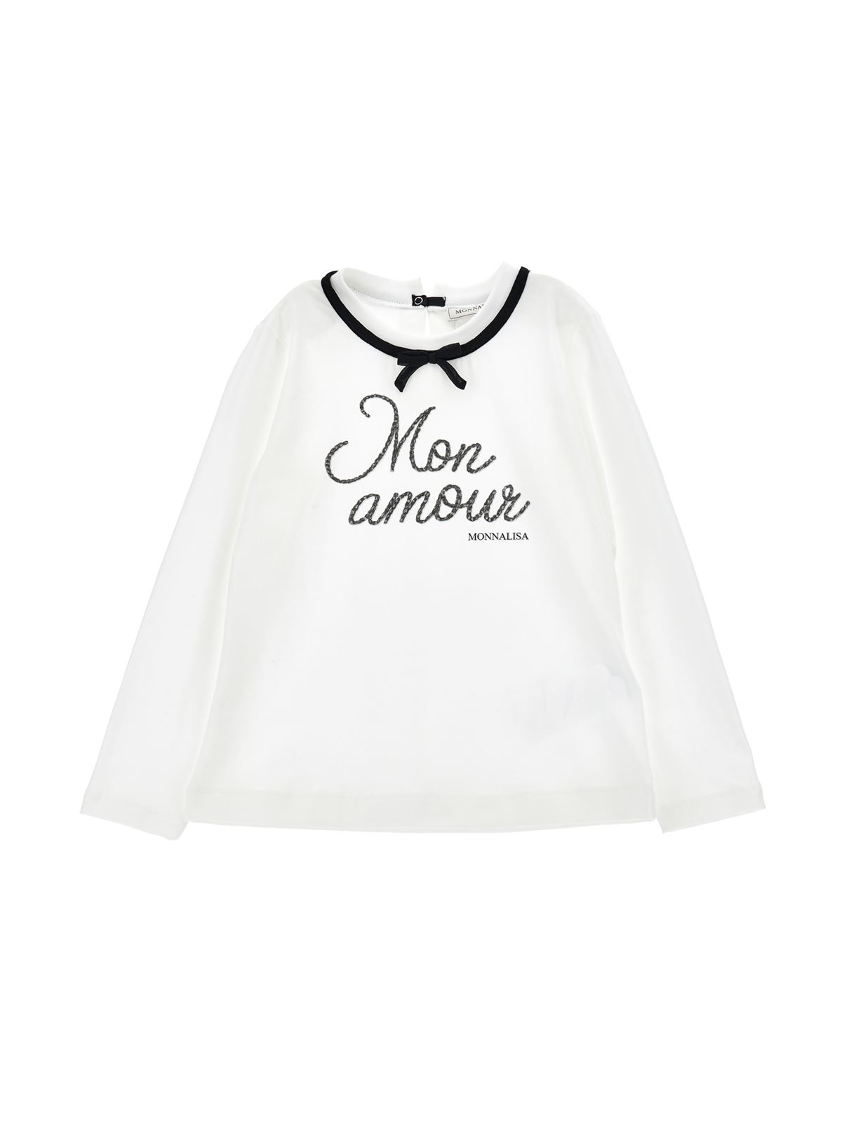 Monnalisa Футболка Mon amour
