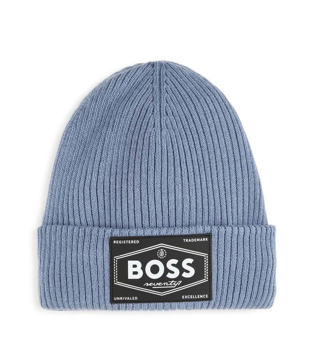Boss Шапка голубая