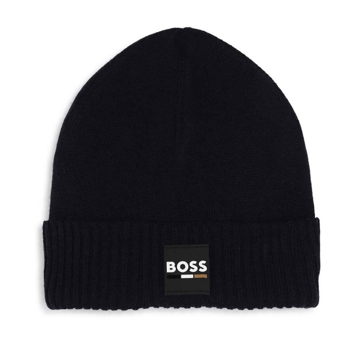 Boss Шапка темно синяя+хомут