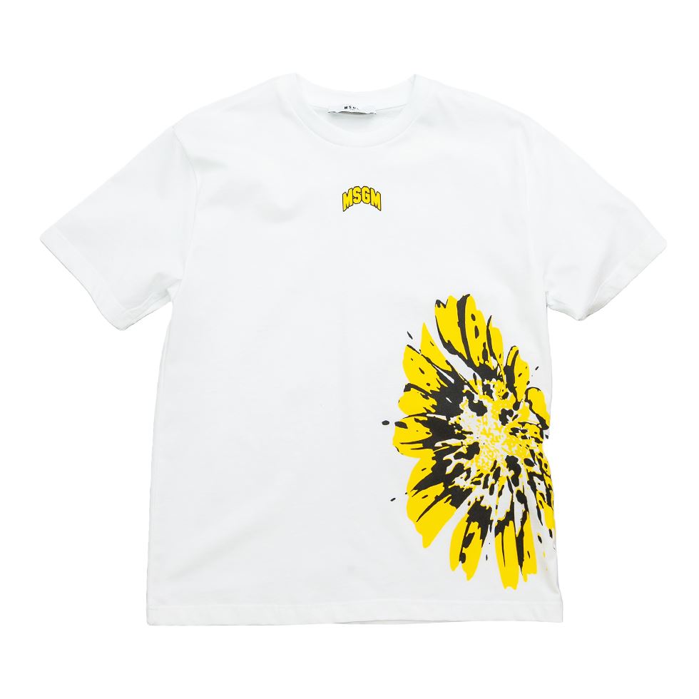 MSGM Футболка белая