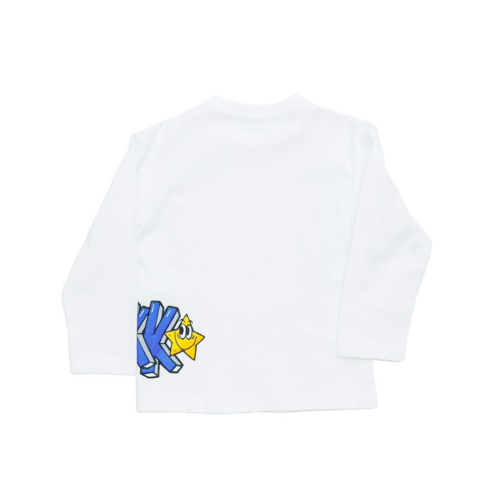 Bikkembergs Футболка біла аніме